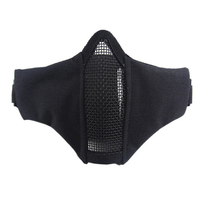 Half Face Metal Steel Airsoft Mask