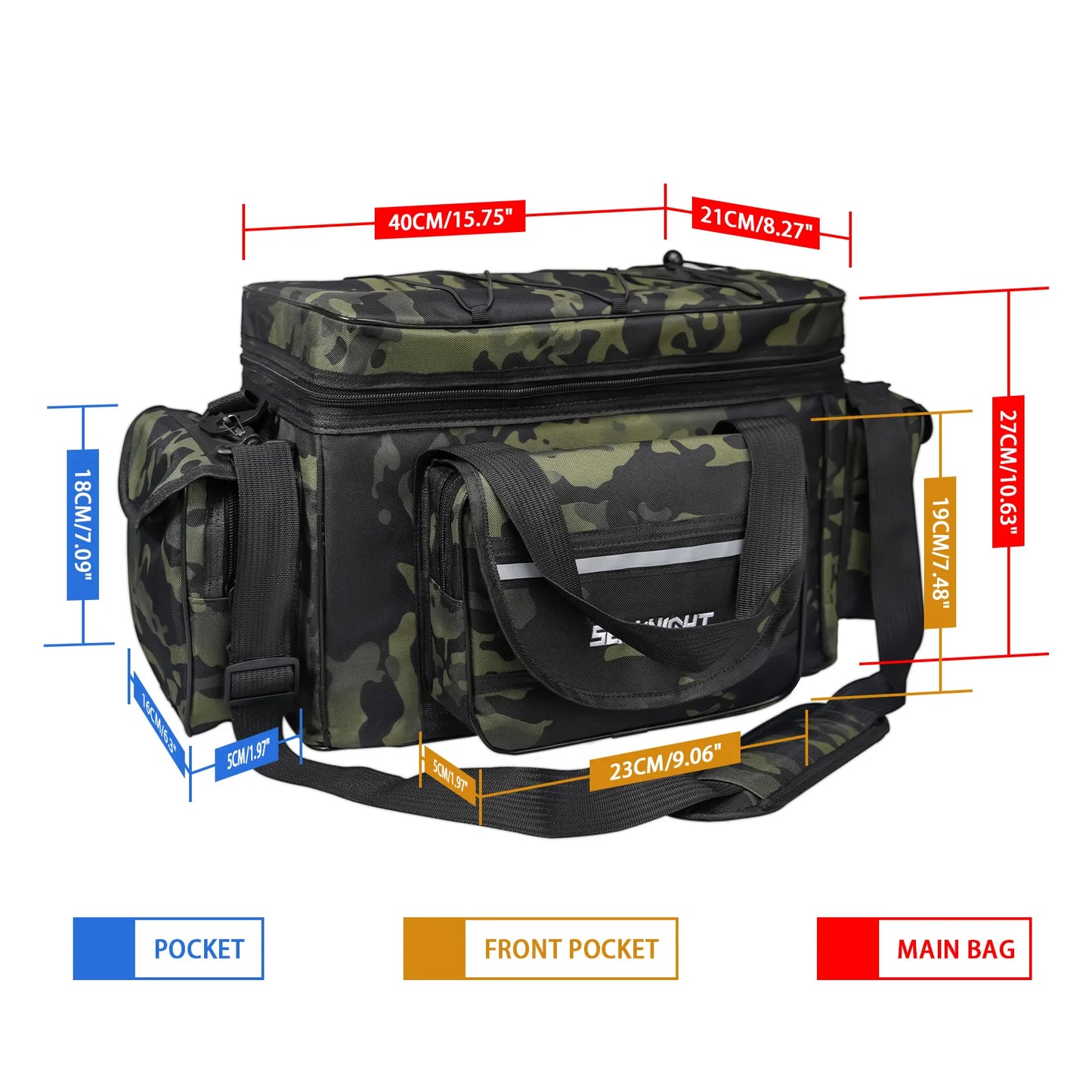 SeaKnight 22L Large Fishing Bag