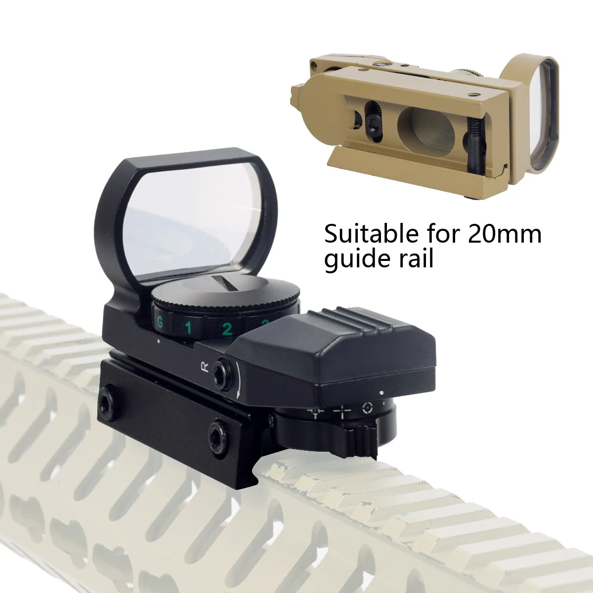 20mm Rail Riflescope Optics