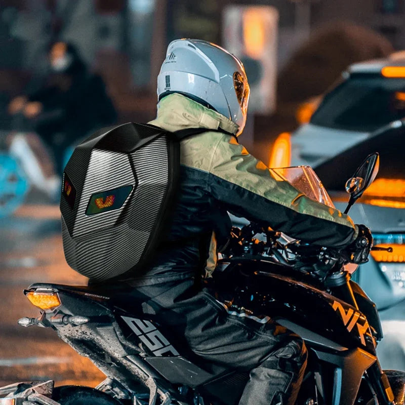 LED Backpack For Motorcycle