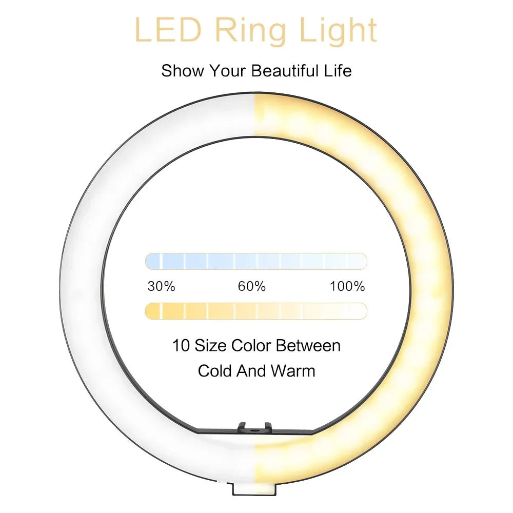 Dimmable LED Ring Light