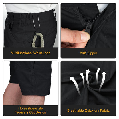 IDOGEAR Men's Tactical Shorts Quick-Dry
