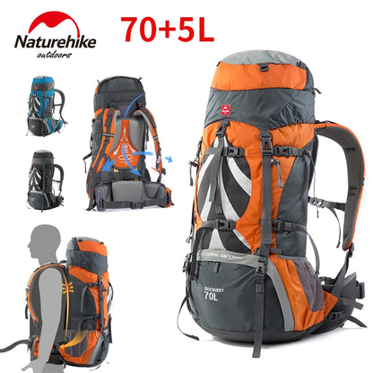 Naturehike 70+5L Backpack