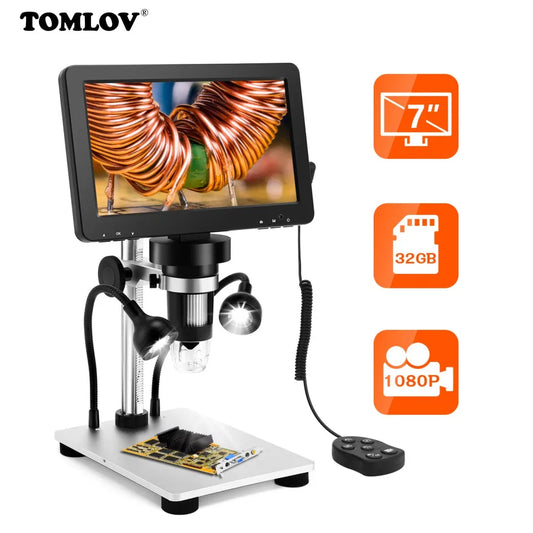 DM9 7" LCD Digital Microscope 1200x