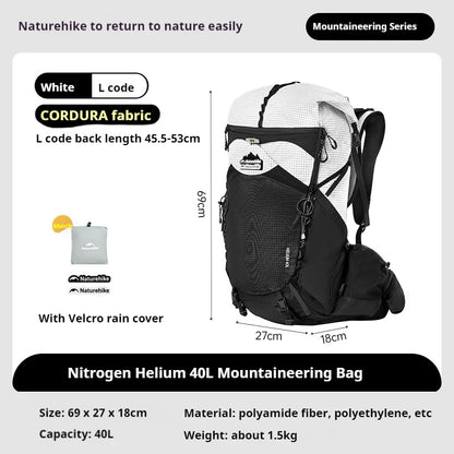Naturehike Helium 40L Hiking Backpack