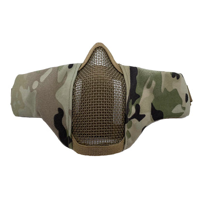 Half Face Metal Steel Airsoft Mask