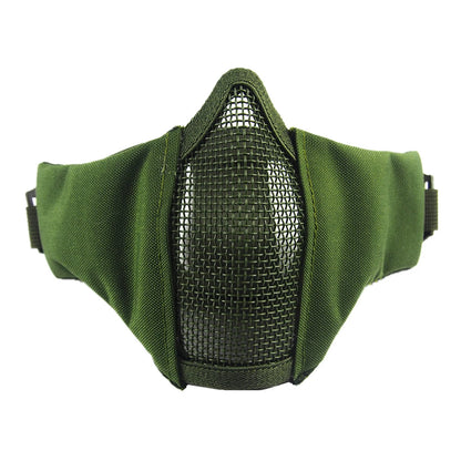 Half Face Metal Steel Airsoft Mask