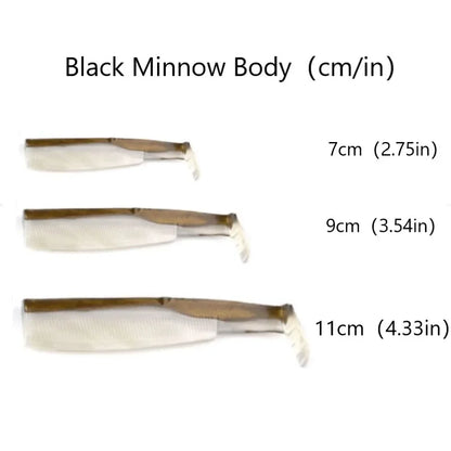 TEKNIK Black Minnow Body