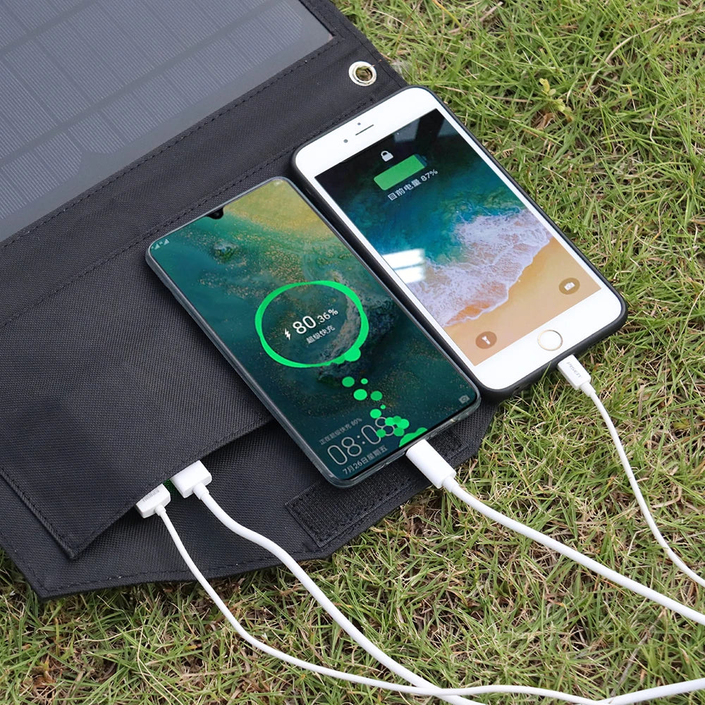 40w foldable solar pane