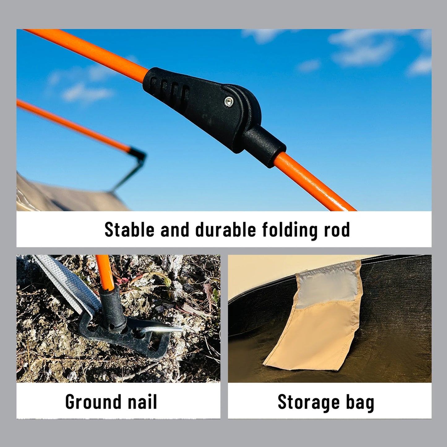 Automatic Quick-opening  4 person tent