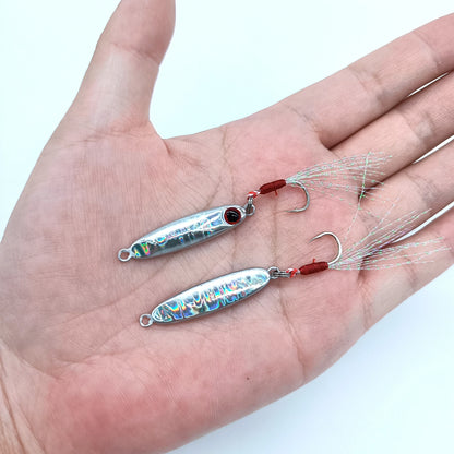 HOOFISH 1PCS Microjigging Fishing Lure 