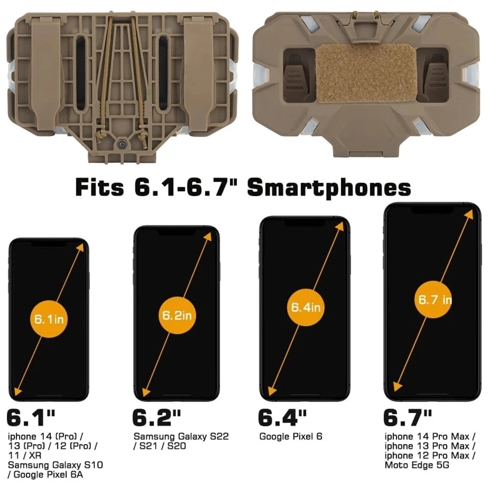 Tactical MOLLE Phone Holder