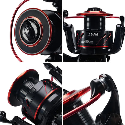 LUNA Series 10BB 5.5:1 Spinning Reels