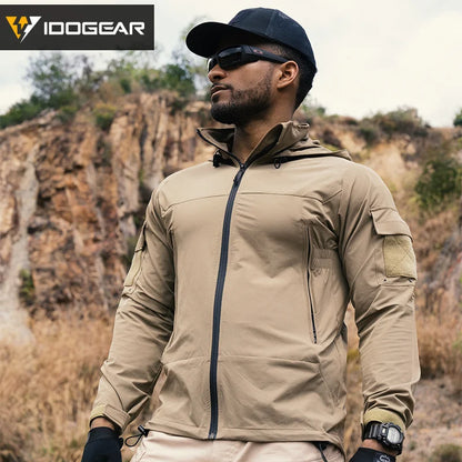 IDOGEAR Tactical Windbreaker Coat