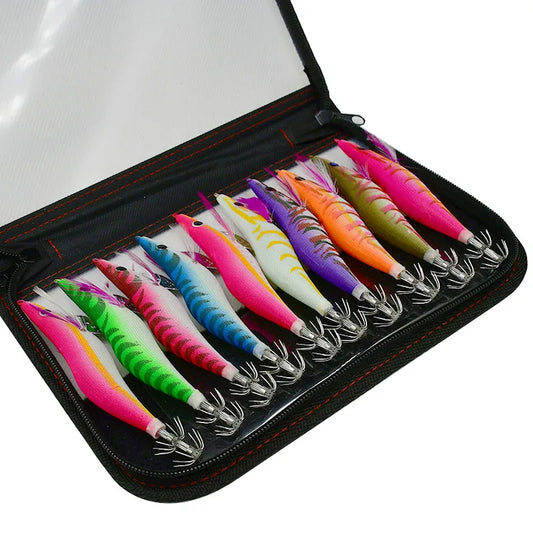 10Pcs Luminous Squid Hook Bait
