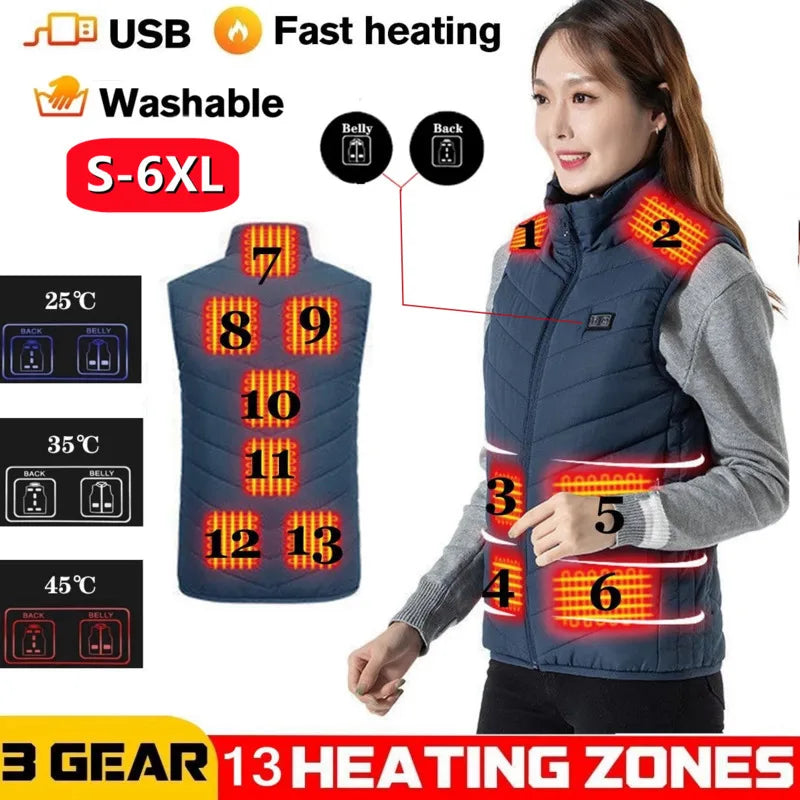 17/13/9 Areas Heated Jacket