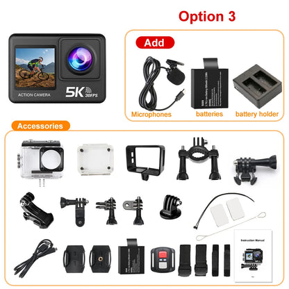 Action Camera 5K 4K60FPS