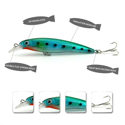 Fishing Lures 11cm 13,4g Βύθισμα