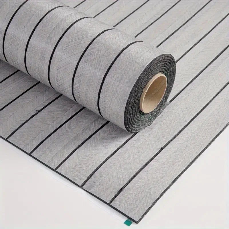 3D wood grain self-adhesive wallpaper