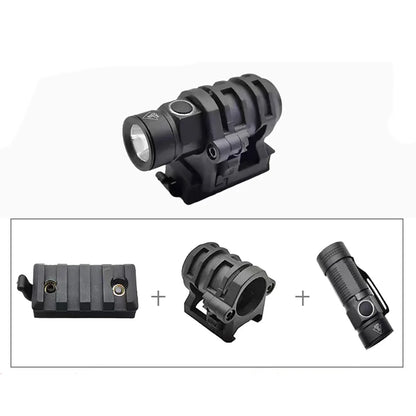 3pcs/set Anti-seismic Strong Light Flashlight