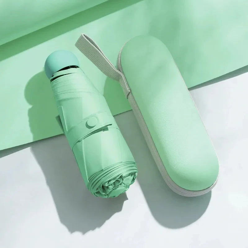 Ultralight & Compact Portable Capsule Umbrella UV 50