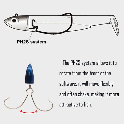 TEKNIK Black Minnow Body