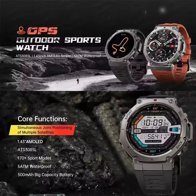 T-Rex 3 Ultra DM58 Smart Watch