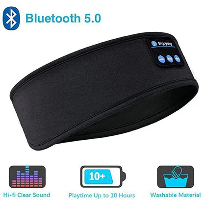 Sleep Mask with Built-in Bluetooth Headphones