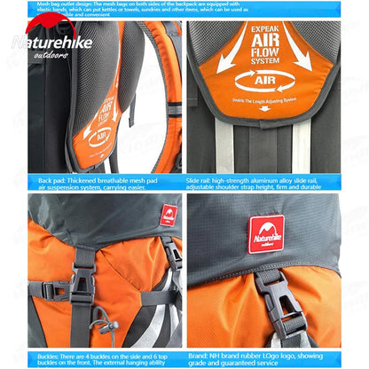 Naturehike 70+5L Backpack