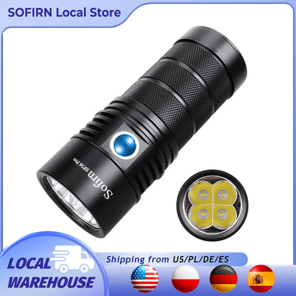 Sofirn SP36 Pro 8000lm Rechargeable 18650 Torch