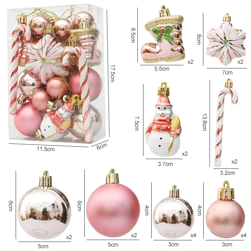 29/20Pcs Christmas Tree Balls Decoration