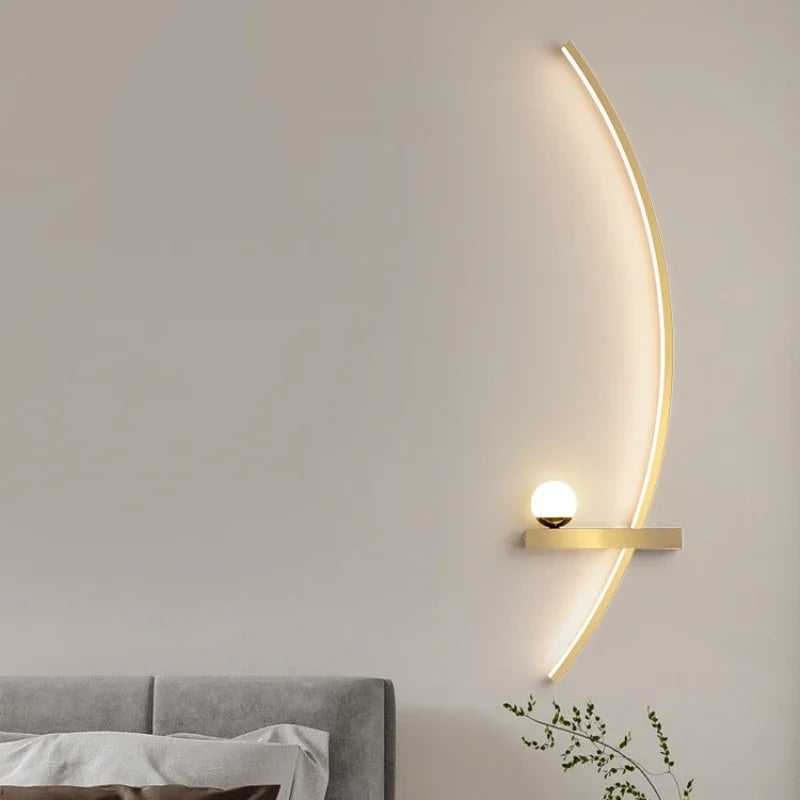 Nordic LED Wall Lamp Stripes