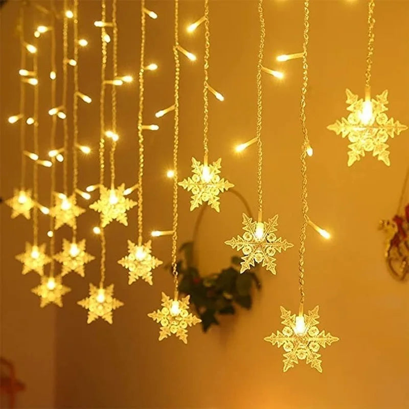 3.2M Christmas Snowflakes LED String Light