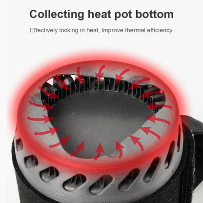 BRS 61 Camping Integrated Heat Pot