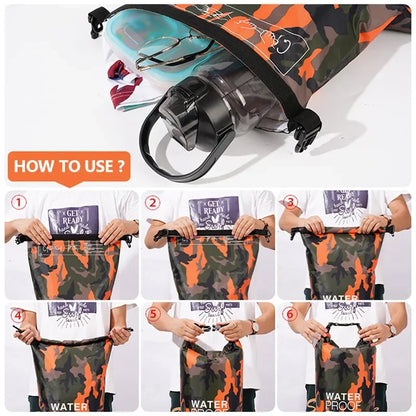 30L 20L 15L Waterproof Backpack