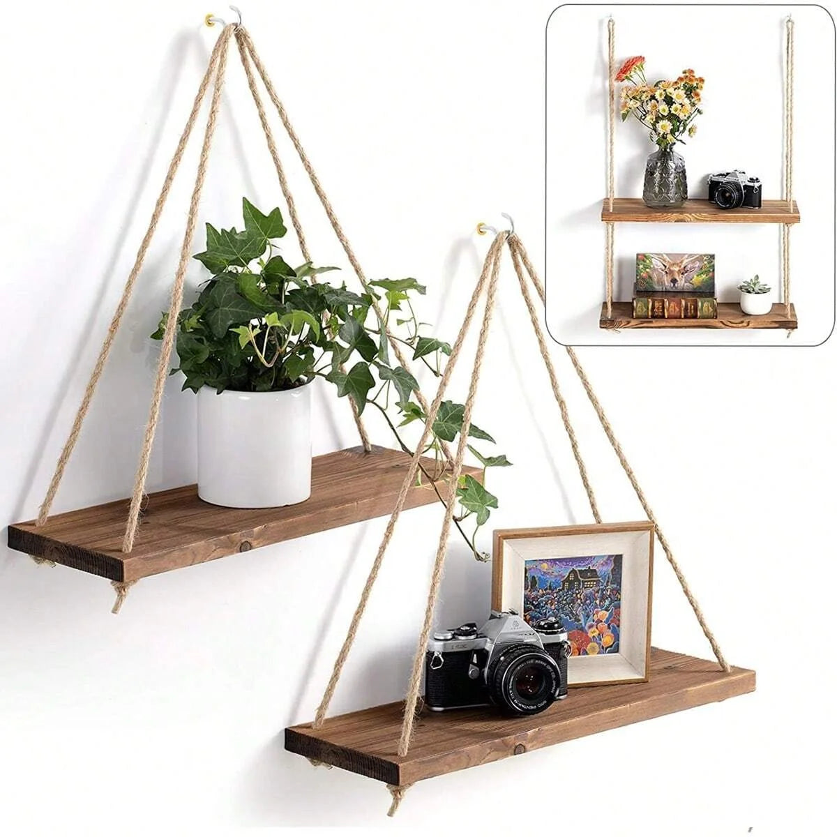 Wooden Swing Decoration