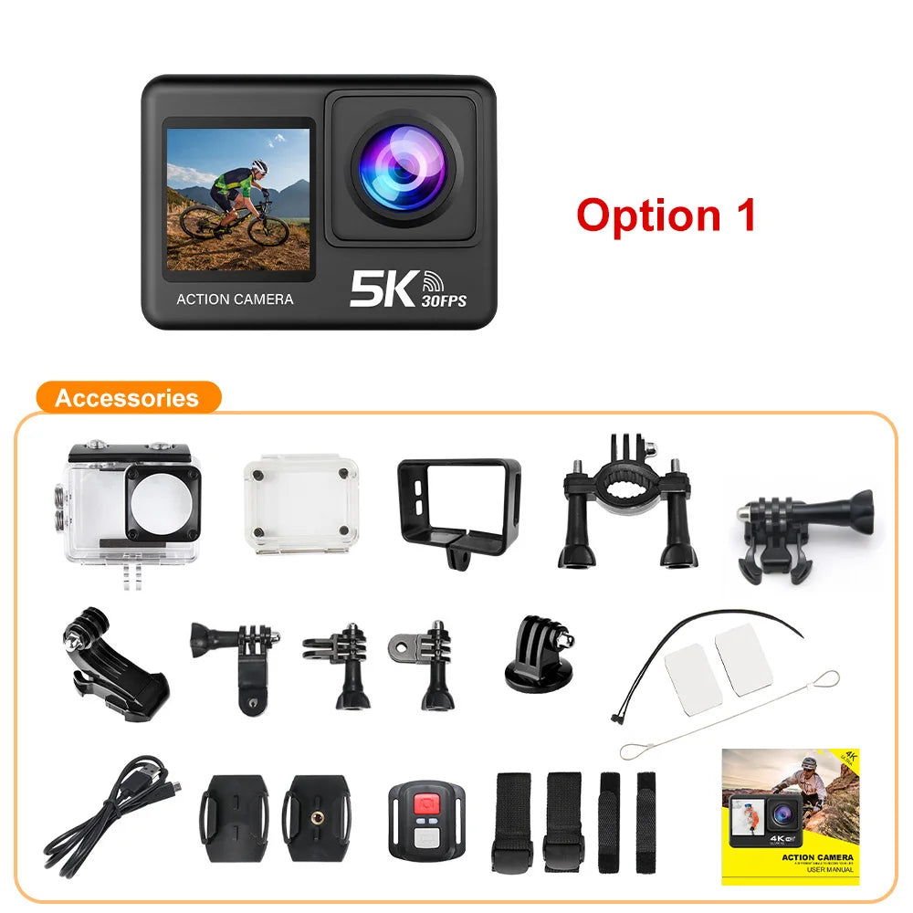Action Camera 5K 4K60FPS