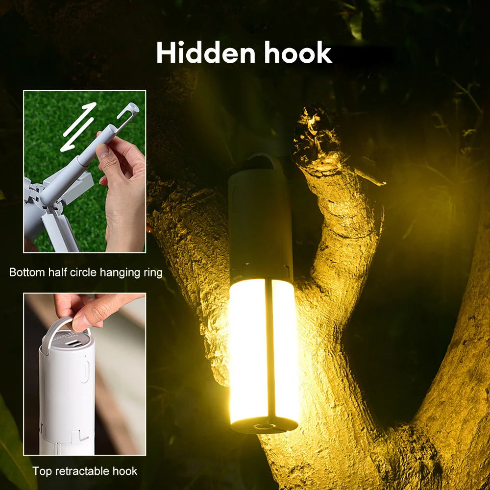 Rechargeable Folding Camping Lamp