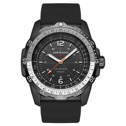 NORTH EDGE TRITON Men's Military-Inspired Stainless Steel Watch