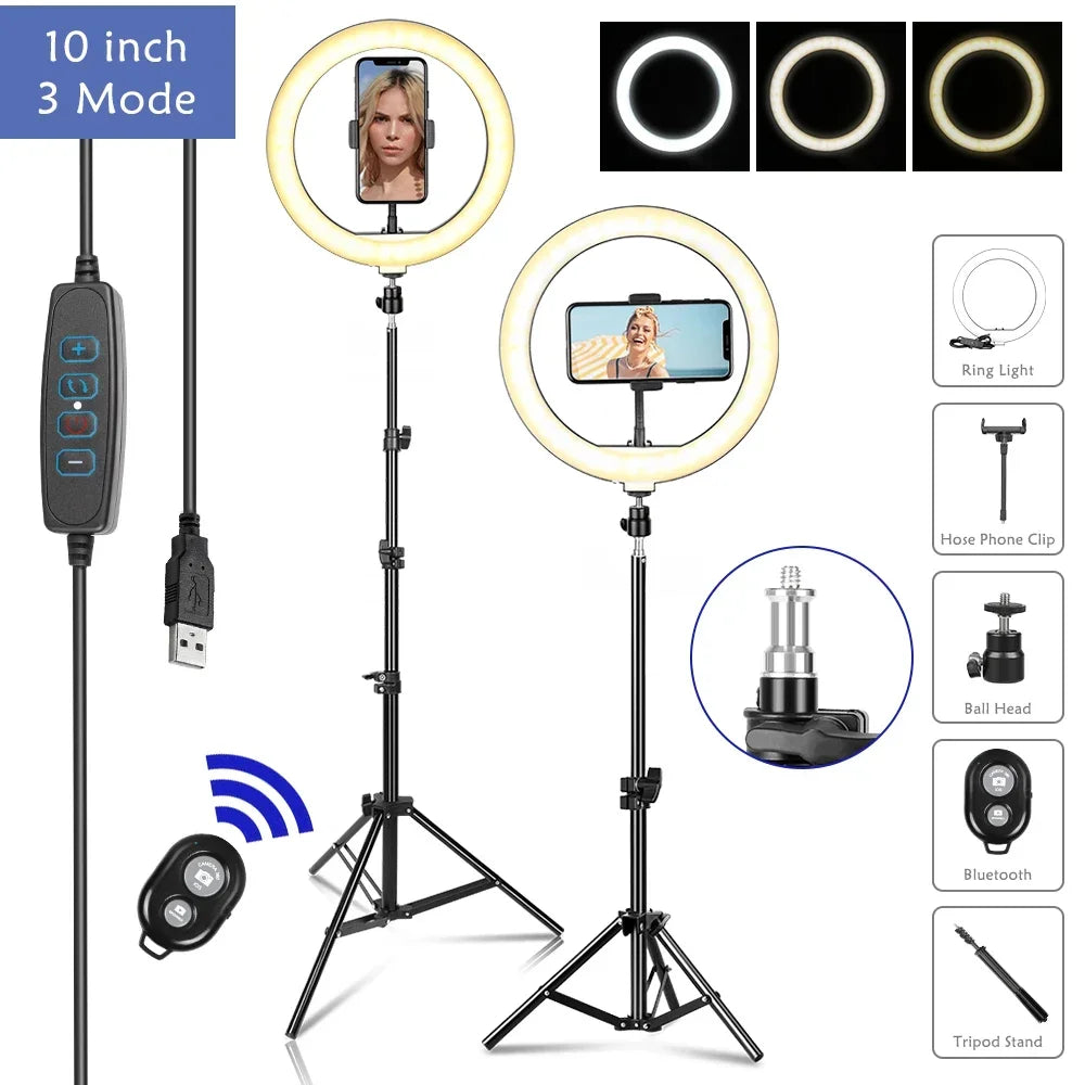 Dimmable LED Ring Light