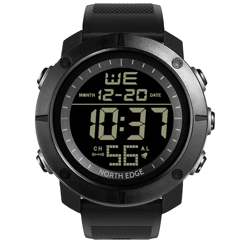 NORTH EDGE TANK Men's Digital Military Sports Watch