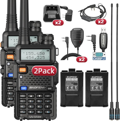 Set of 2, BaoFeng UV-5R 8W Radio