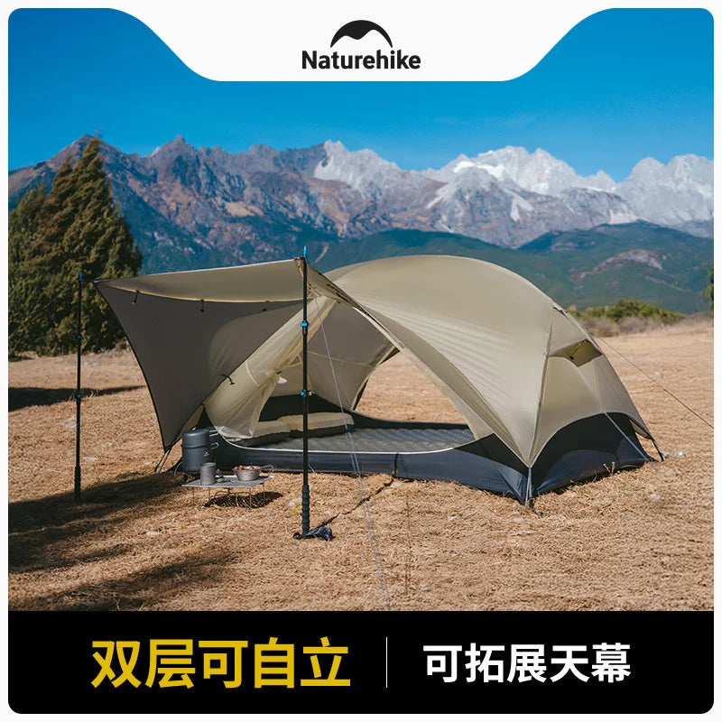 Naturehike Mongar UL Tent 1-2 Person Ultralight 15D Nylon Tent