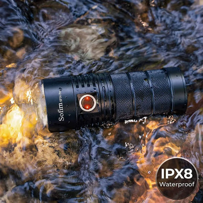 Sofirn SP36 Pro 8000lm Rechargeable 18650 Torch