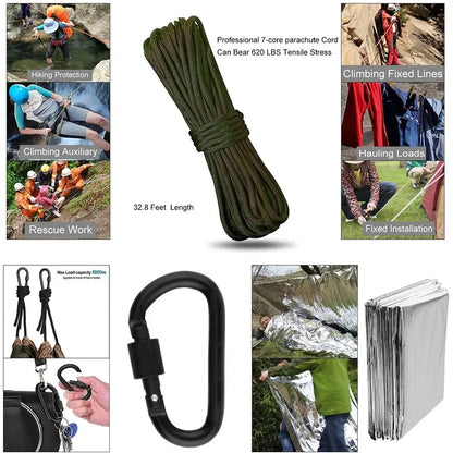 ZG Emergency 14in1 Survival Kit