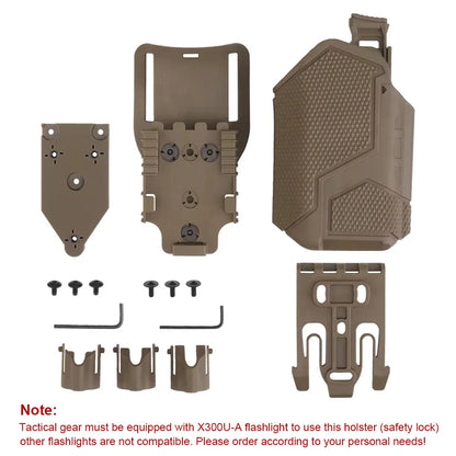 Tactical Surefir X300U Flashlight Universal Holster