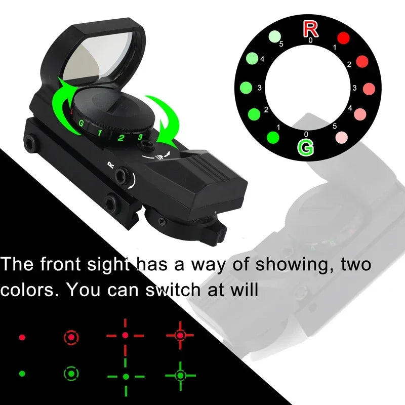 Tactical Green Red Dot Sight Optics