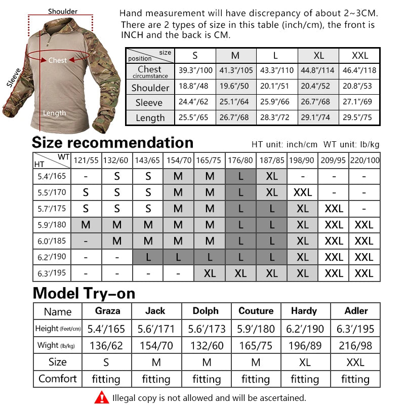 IDOGEAR Tactical Shirt Gen3