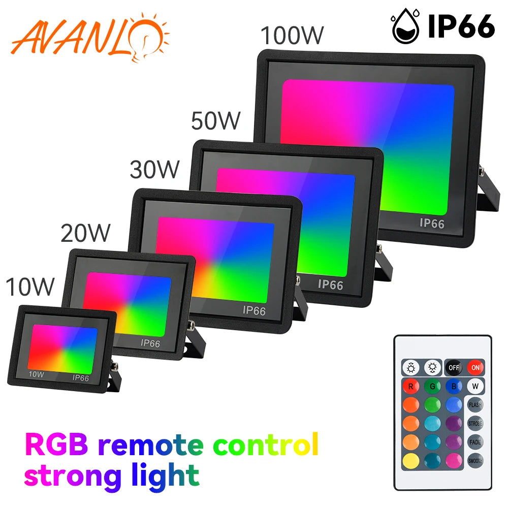 RGB LED Outdoor Lighting