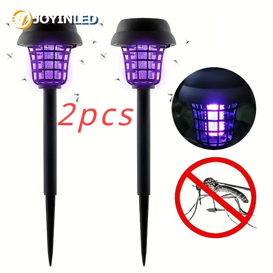 2pcs, Solar Mosquito Killer Lamp